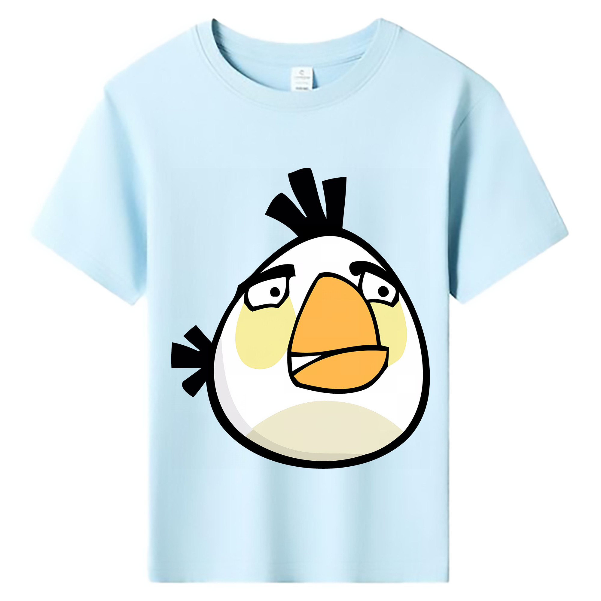 （画像用） Angry Birds アングリーバード 綿100％キッズTシャツ（フロントプリント）